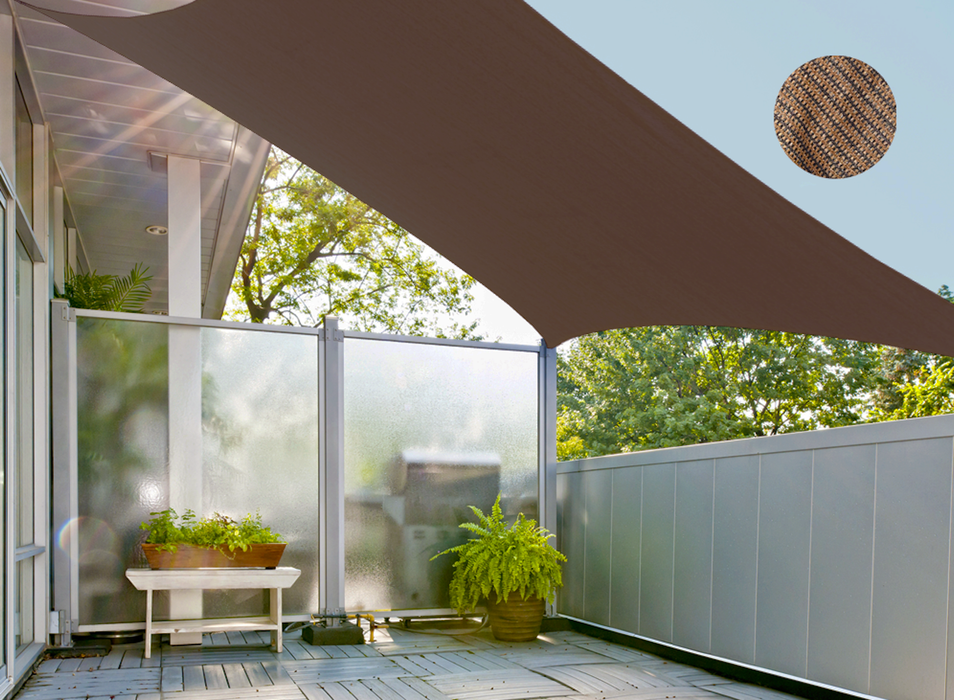 HDPE Curved-Edge Sail – Brown