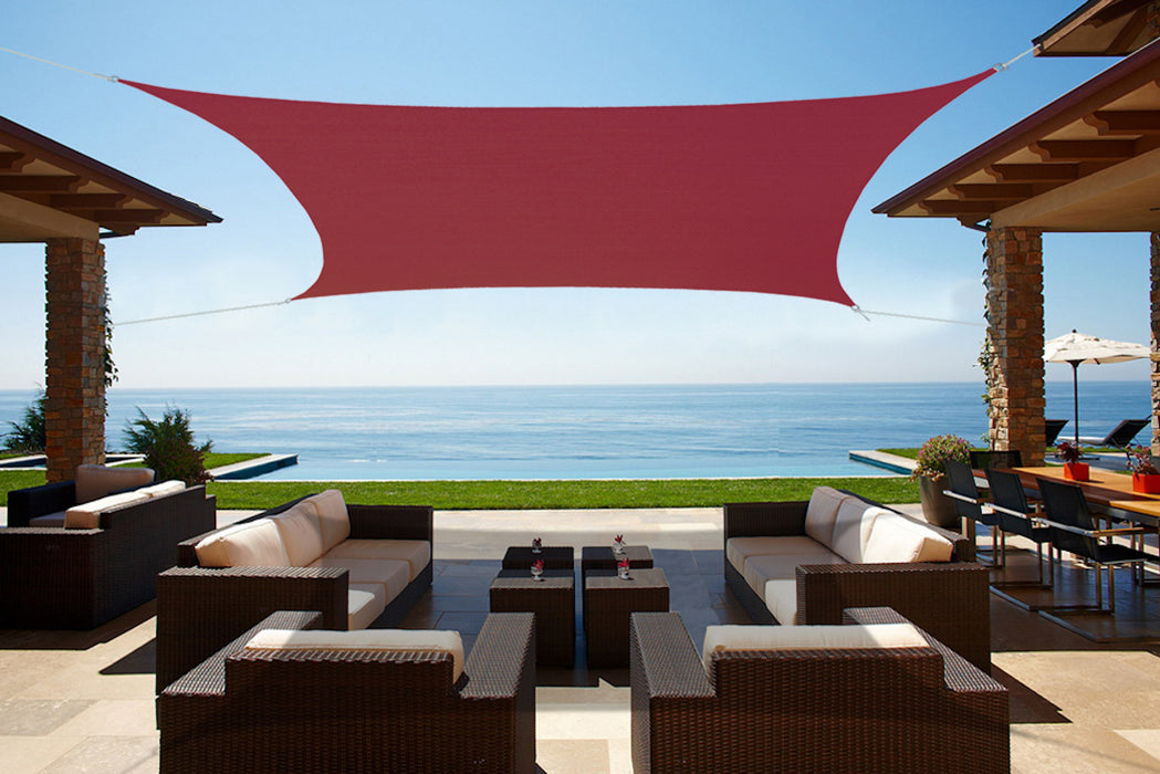 HDPE Curved-Edge Sail – Red