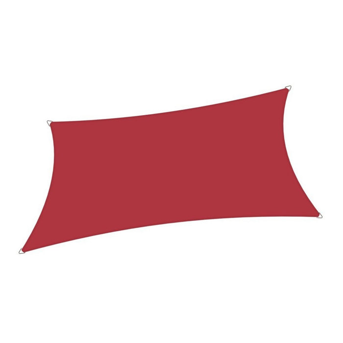 Waterproof Curved-Edge Rectangle Sail – Burgundy Red