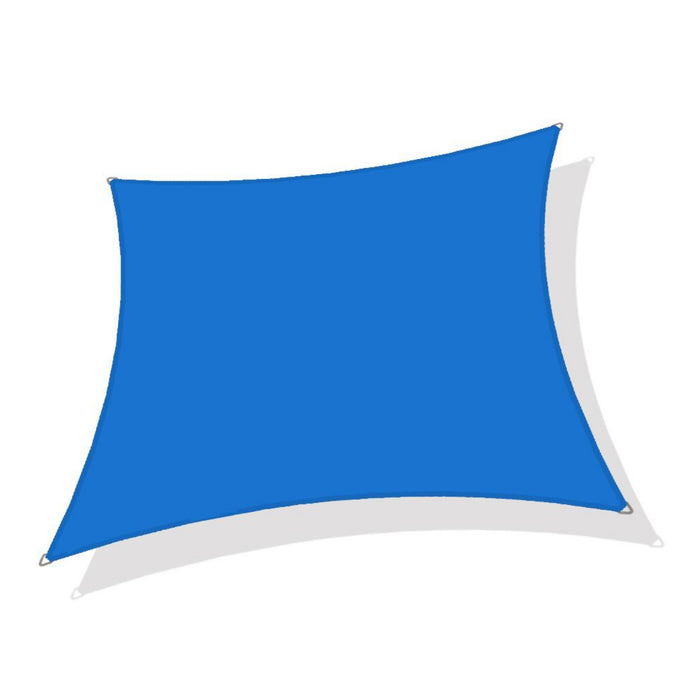 Waterproof Curved-Edge Square Sail – Royal Blue