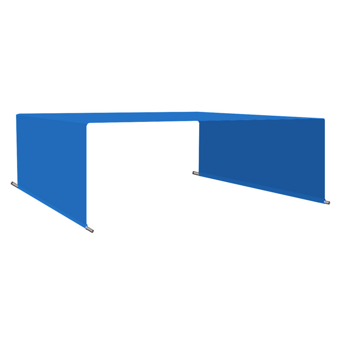 Waterproof Pergola Shade Cover Replacement Canopy with Rod Pockets – Royal Blue