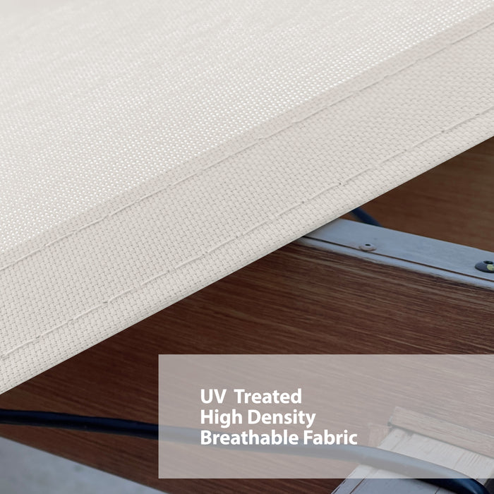 90% UV-Block PVC Coated Heavy Duty Shade Cover 3% Opening, FR-rated