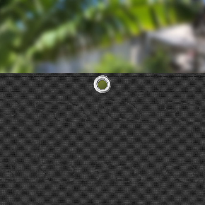 90% UV-Block PVC Coated Heavy Duty Shade Cover 3% Opening, FR-rated