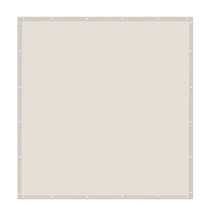 90% UV-Block PVC Coated Heavy Duty Shade Cover 3% Opening, FR-rated