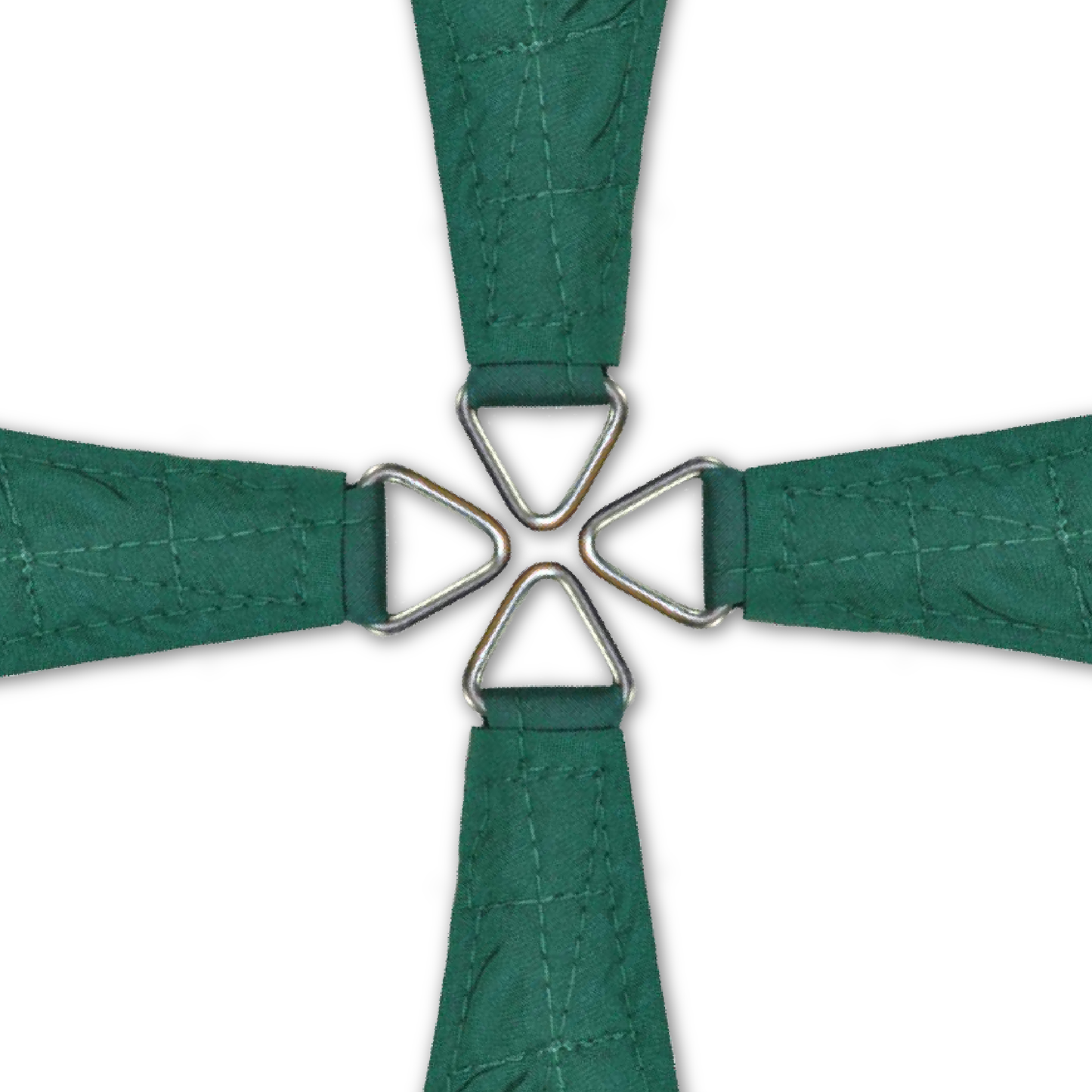 Waterproof Curved-Edge Square Sail – Forest Green