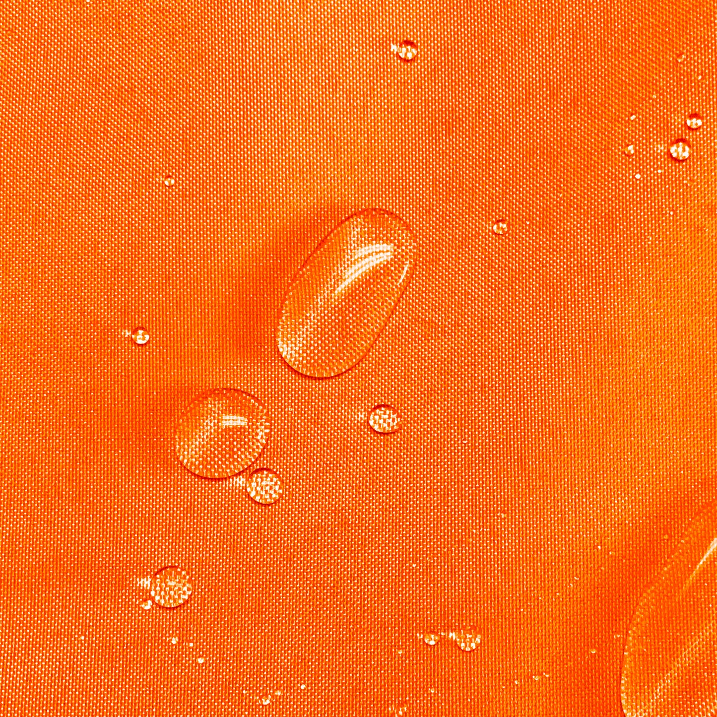 Waterproof Curved-Edge Square Sail – Tangerine Orange