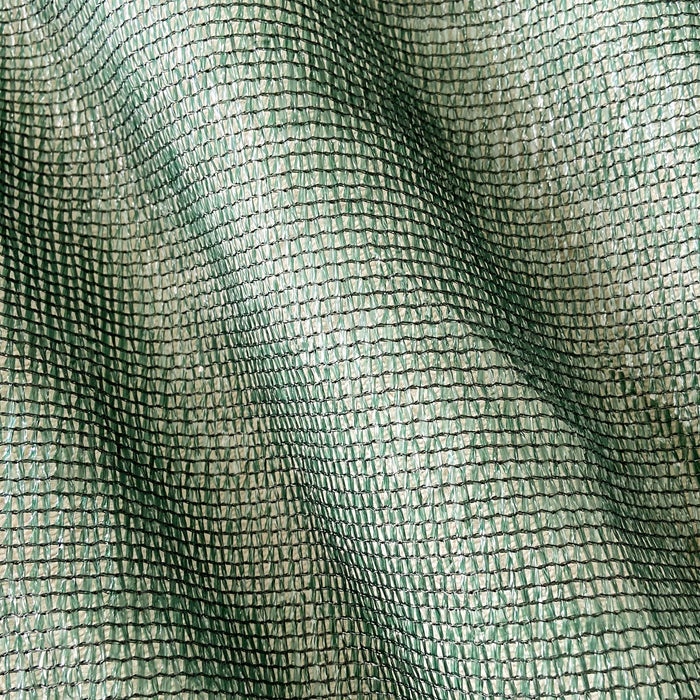 Garden Net with 50% UV Block Shade Cloth with Grommets – Dark Green